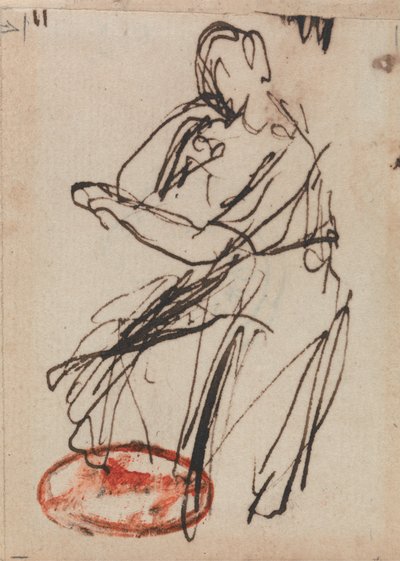 Seated Woman by George Romney